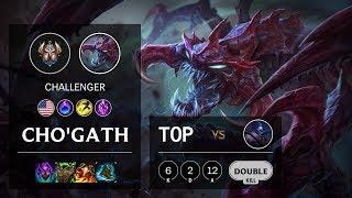 Cho'Gath Top vs Jax - NA Challenger Patch 10.5