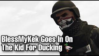 BlxssMyKek And The Kid Finally Fighting