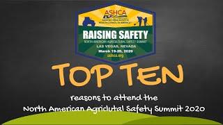 Top 10 Reasons to Attend ASHCA 2020