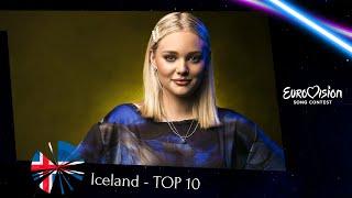 Eurovision 2020 - Iceland - Söngvakeppnin 2020 - TOP 10