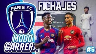 MERCADO DE FICHAJES ¡SE VIENEN FICHAJES TOP! | FIFA 20 Modo Carrera ''Manager'' Paris C.F - EP 5