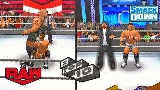 Raw+ Friday Night Smackdown Top 10 Moments- wr3d 2k20