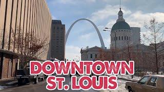 I drove through downtown St. Louis. This is what I saw.