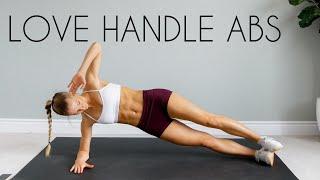 10 MIN ABS: Love Handle + Muffin Top Workout