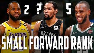 OFFICIAL Top 10 Small Forwards In The NBA Right Now...