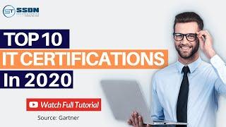 Top 10 IT Certifications in 2020 | Highest Paying IT Certifications - SSDN Technologies