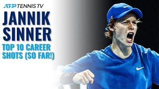 Top 10 Jannik Sinner ATP Shots (So Far!)