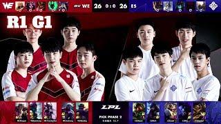 WE vs ES - Game 1 | Round 1 Playoffs LPL Spring 2020 | Team WE vs eStar G1