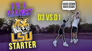 D1 LSU College Hooper VS Division 3 Hooper, 1on1 !