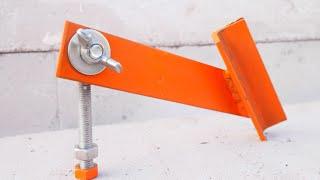 Great idea Making Homemade Angle Grinder Stand