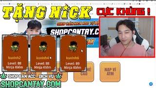 Tặng Nick Ninja School | Shopcantay.com | NSOCAN TV