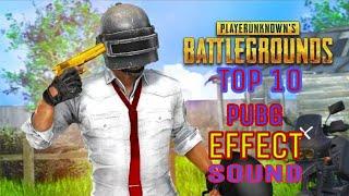 MOST POPULAR PUBG MOBILE TOP 10 EFFECT THEME