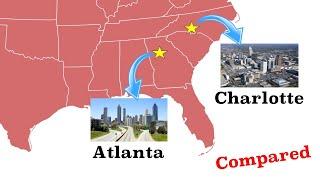 Atlanta and Charlotte Compared