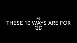 Top 10 players and ways to play gd trailer