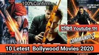 TOP 10 Best Bollywood Action Movie 2020 | Bollywood Movies,Tanhaji, Dabangg 3,Baaghi 3, commando 3