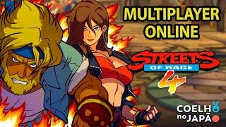 Como é Streets of Rage 4 gameplay ONLINE em Co-Op! #CoelhoPlay