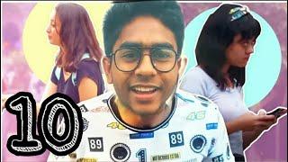 CUTE GIRLS TOP 10 (FUNNY ROASTING VIDEO 2020) NEW BANGLA FUNNY VIDEO || TheTiktike