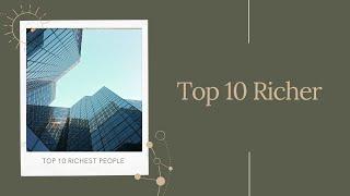 Top 10 Richest Person of the world | Their Companies | Techademic