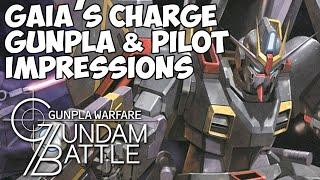 Gunpla Warfare - 「Charge of the Mother Earth of Darkness」 Gunpla and Pilot Impressions & More