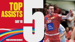 Top 5 Assists | Day 10 | Men's EHF EURO 2020