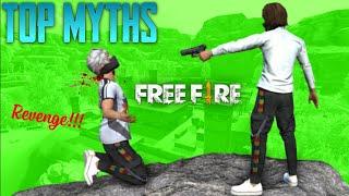 TOP 10 MYTHBUSTERS IN GARENA FREE FIRE BATTLEGROUND 