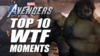 Marvel's Avengers | TOP 10 WTF MOMENTS FROM THE BETA | Number One will shake you to your core!