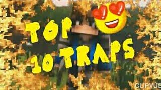 TOP 10 TRAPS ON MINECRAFT 100% WORK