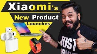 RedmiBook 14, Redmi Band,  Xiaomi TWS Air 2S ⚡ ⚡ ⚡  Xiaomi Launches 22 New Products