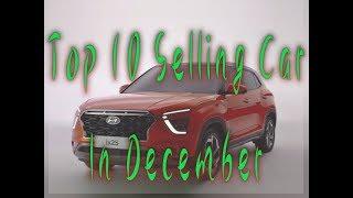 Top 10 selling car in December 2019