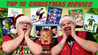 TOP 10 BEST CHRISTMAS MOVIES OF ALL TIME! CHRISTMAS VACATION, WONDERFUL LIFE, HOME ALONE - WHO'S #1?