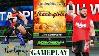 Thanksgiving Event| Gameplay | WWE MAYHEM| HUNTER