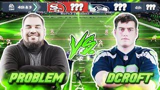 PLAYING ONE OF THE BEST OFFENSIVE PLAYERS IN THE WORLD | Problem vs DCroft | Madden 21 Ultimate Team