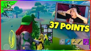 INSANE 37 Point Cash Cup Win On Mobile | Fortnite Mobile Cash Cup