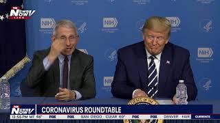 PAST AND PRESENT: President Trump roundtable discussion