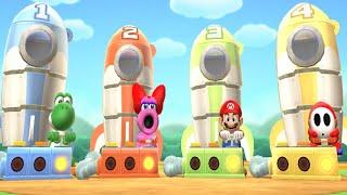 Mario Party 9 Minigames - Yoshi vs Birdo vs Shy Guy vs Mario (Master Cpu)