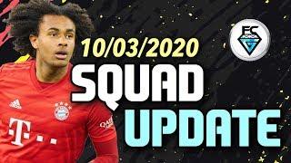 FIFA 20: CAREER MODE SQUAD UPDATE  (10/03/2020)