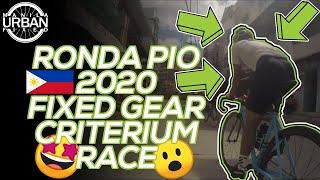 Ronda Pio 2020 Fixed Gear Criterium Race Highlights (18+)