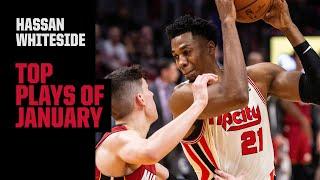 Hassan Whiteside's Top Plays of January 2020 | Trail Blazers Highlights