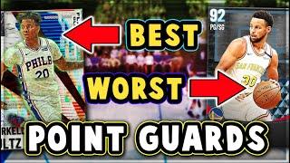 TOP 5 BEST/WORST VALUE POINT GUARDS in NBA 2K21 MyTEAM!