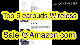 Top 5 earbuds wireless - sale on amazon.com