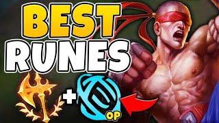 INCREASE YOUR LEE SIN WIN RATE BY USING THESE RUNES!! ROAD TO CHALLENGER - League of Legends