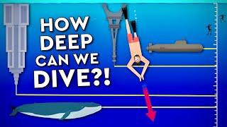 How DEEP A DIVE Can A HUMAN SURVIVE? Myths Debunked