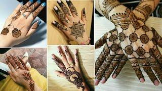 Top 10 Beautiful Back Side Hands Mehndi Design || New Mehndi Ke Design || Easy Arabic Mehndi Design