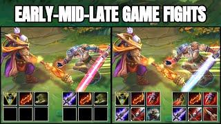 JAX vs MASTER YI EARLY-MID-LATE GAME FIGHTS & Best Moments!