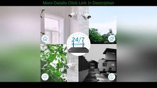 Top 10 【3TB HDD Pre-Install 】 Hiseeu Wireless Security Camera System 8 CH NVR 8Pcs HD 2K Indoor/Out