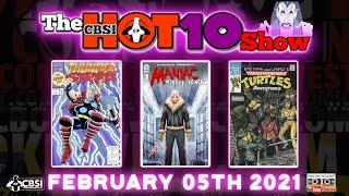 CBSI Hot 10 Comics List: The Top Ten Comic Books Week of 02/05/2021