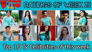 FMN Ratings of Week 25 : Top 10 Tv Celebrites of this week