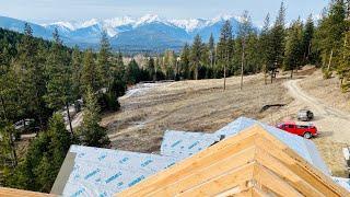 Roof Rafters, Foam Insulation, Tower Roof- Montana Homestead Part 10