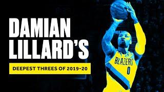 Damian Lillard's Top 10 Deep Threes of 2019-20 (Bubble Included)