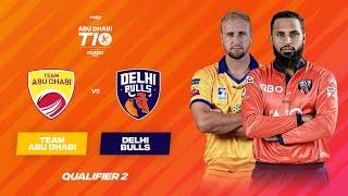 Match 33 HIGHLIGHTS | Qualifier 2 | Team Abu Dhabi vs Delhi Bulls | Day 14 | Abu Dhabi T10 Season 5
